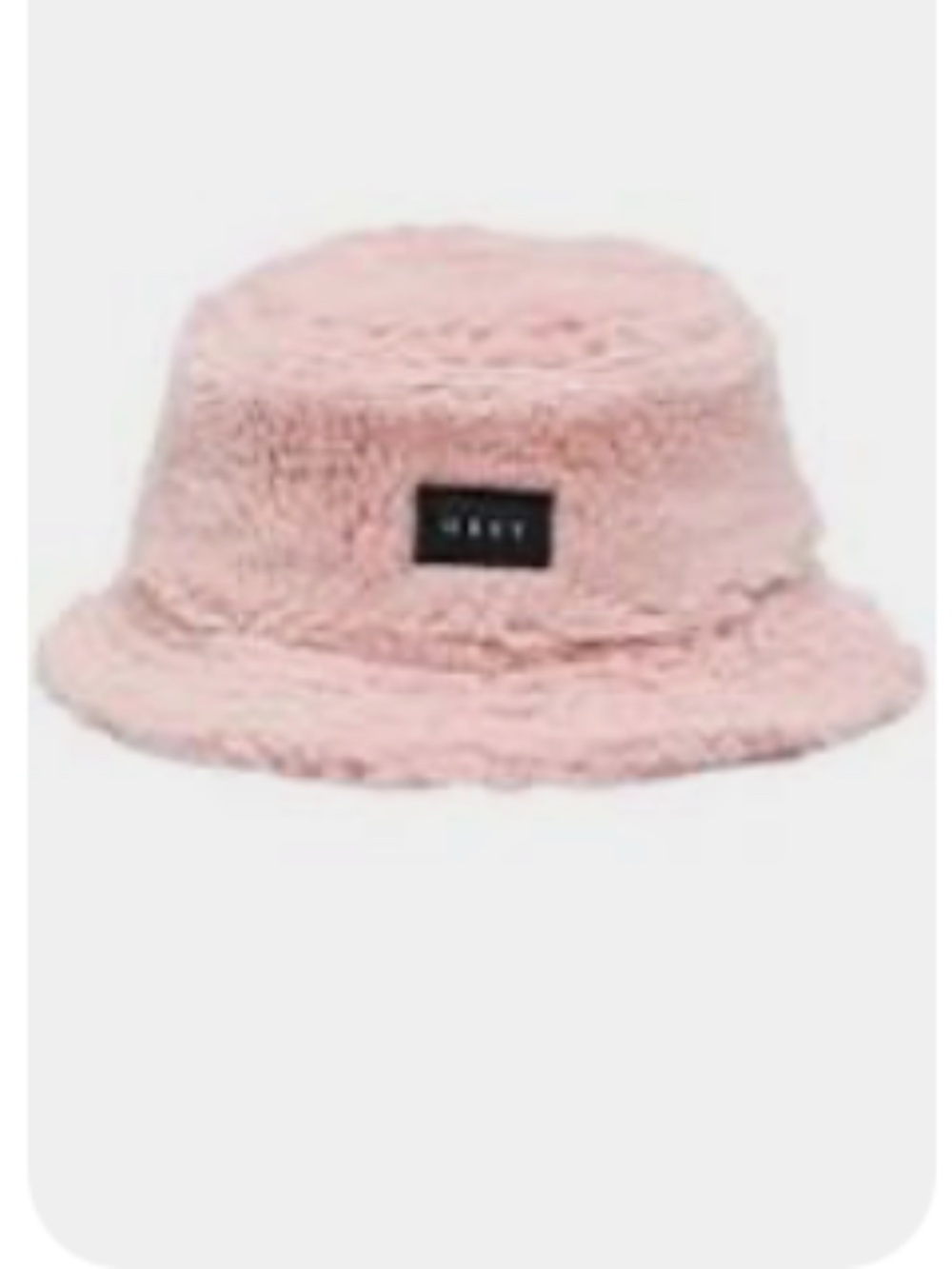 Obey Faux Fur Bucket Hat